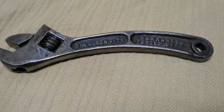 Vintage Bergman Tool Mfg.  Co 6 Inch Queen City Adjustable Wrench Buffalo Ny Usa