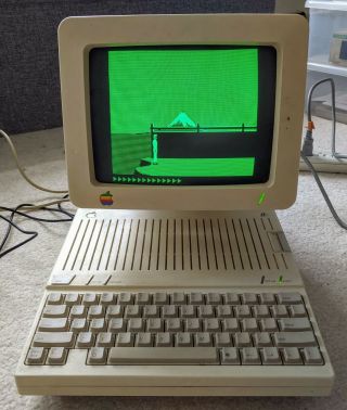 Vintage Apple IIc Computer A2S4000 & Monitor IIc A2M4090 Verified 3