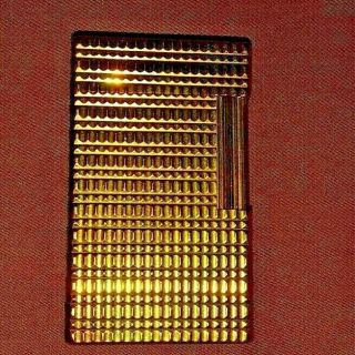 Vintage St Dupont Gold Plated Lighter -