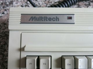 Vintage Multitech KB097 - PC Foam and Foil keyboard 5 pins with ps2 adopter 2