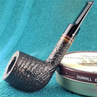 Unsmoked Nos Becker 360 Ring Grained Lovat Freehand Italian Estate Pipe