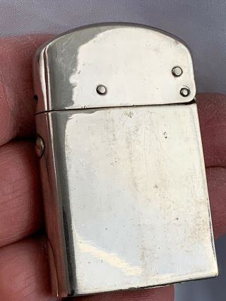 Vintage Push Button Semi Automatic VERNON Pocket Lighter Patented April 3,  1912 2