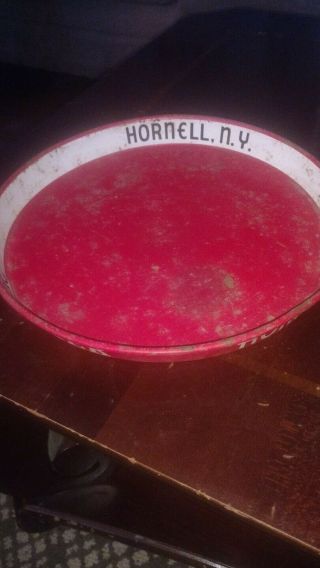 Vintage Beer Tray Hornell Brewing Co Hornell Ny Kdk Old Ranger Beer.