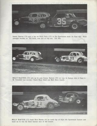 1969 Lancaster Speedway Modified Program - Ken Cassel 2