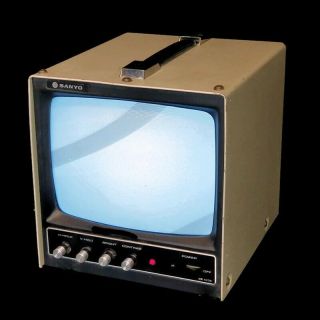 Rare Vtg Sanyo Vm 4092 Apple I & Early Apple Ii Computer Monochrome Monitor