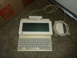 Apple IIc Computer A2S4000 w/ Power Supply and Flat Panel Display 2