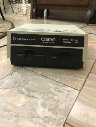 Commodore Cbm Model 4040 Dual Floppy Disk Drive Restore Parts