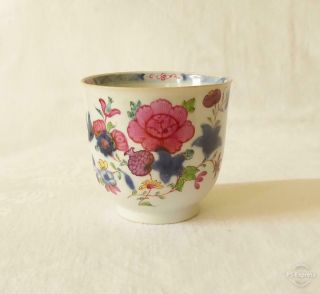 Antique Early 18th C Chinese Famille Rose Porcelain Beaker Khang Shi C1700 - 20