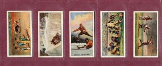 Tobacco Cigarette Cards Baseball Babe Ruth 1930,  Sports & Games In Many Lands