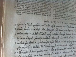 1657 Most Famous Polyglot Bible Greek Syriac Latin Hebrew English Set