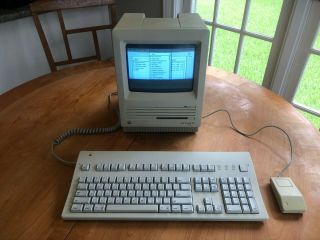 Vtg Apple Macintosh Se Fdhd M5011 Pc Alps Extended Ii Keyboard Mouse