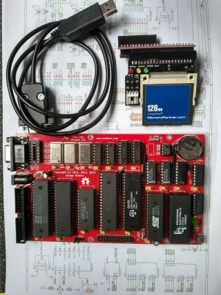 Z80 Zeta V2 Sbc Single Board Computer Cpm - 2.  2 W/ Cf Card