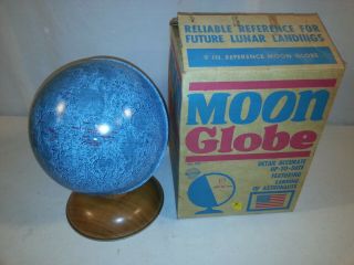 Moon Globe 1969 Ohio Art 981 Moon Landing