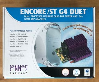 Sonnet Encore Duet G4 St Dual Core Upgrade For Power Mac G4