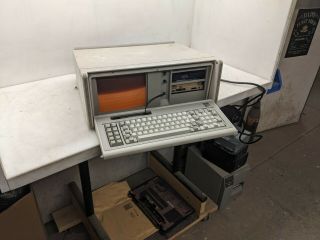 Vintage Ibm Portable Personal Computer Model 5155 Powers Up