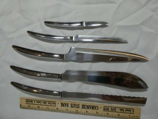 Vintage Saladmaster Knife Set Salad Master 401 402 403 405 406