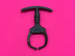 Vintage Argus The Iron Claw Handcuff Restraint Device Come Along