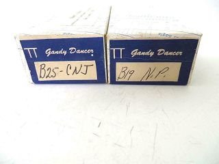 Tt Gauge 2 Vintage Boxed Craftsman Kits By Gandy Dancer Np & Cnj 40 