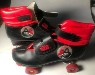 Star Wars - Darth Vader - Return Of The Jedi Vintage Roller Skates Rare