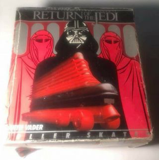 Star Wars - Darth Vader - Return of the Jedi vintage roller skates RARE 2