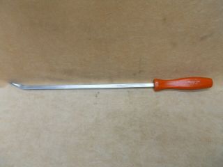 Vintage Snap - On Tools Usa - Pry Bar - No.  Spb24a - 24 In.  Long - Red Handle - Cond.