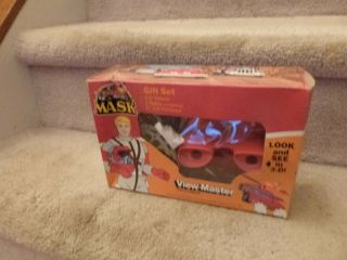 VINTAGE 1986 Kenner View - Master 3D Viewer Mask Gift Set & 3 Reels 2