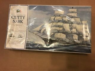 Vintage 1974 Revell H - 399 Cutty Sark 1/96 Clipper Ship 36  X 22 " Factory