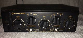 Vintage PYRAMID GOLD SERIES CR70 Electronic Crossover Network Car Audio Old Schl 2