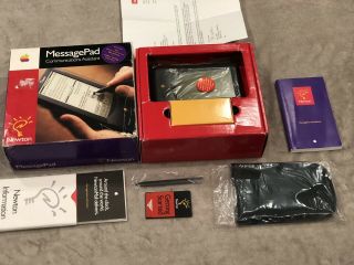 Apple Newton Messagepad 110 Vintage Complete W/ Box