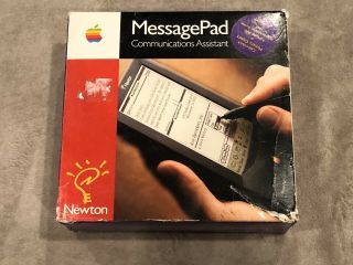 Apple Newton MessagePad 110 Vintage Complete W/ Box 2