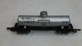American Flyer 625 S Scale Shell Oil Single Dome Tank Car Vintage