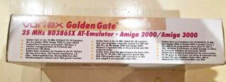 Amiga Vortex Golden Gate 386sx Bridgeboard,  complete 2