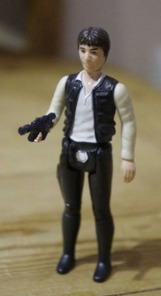 Vintage Star Wars Anh Han Solo Large Head Made In Hong Kong Kenner