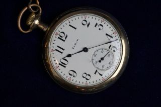 Antique Gold Filled Elgin Pocket Watch Restored
