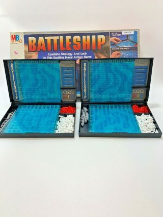 Vintage Battleship Board Game - 1984 Milton Bradley Complete