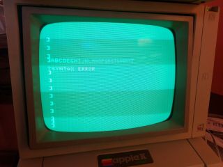 Apple II plus. ,  in inside and cosmetically.  Comes loaded. 3