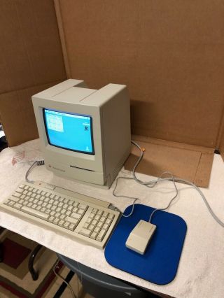 Macintosh Classic II - 150 mb HD,  OS 7.  1 recapped Logic Bd & Power Bd 2