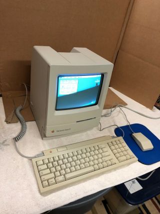 Macintosh Classic II - 150 mb HD,  OS 7.  1 recapped Logic Bd & Power Bd 3