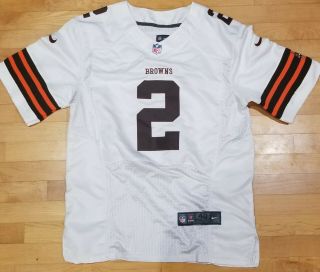 Johnny Manziel Cleveland Browns 2 Nfl Football Jersey - Adult Size 40 Nike
