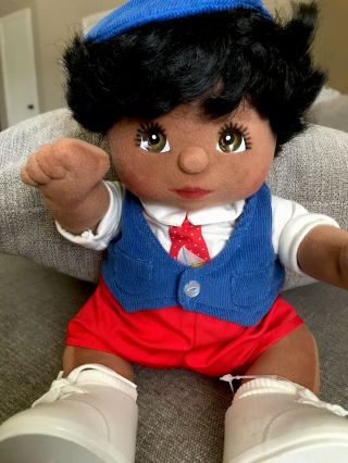 Vintage Mattel My Child Doll African American 1985 - Boy