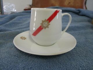 Vintage Twa 2 China Demitasse Cup & Saucer Royal Ambassador Rosenthal Germany