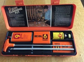 Vintage Hoppe’s 9 Gun Cleaning Kit & Storage Box