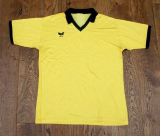 Vintage Borussia Dortmund Blank Football Shirt 1980 Mens M/l Retro