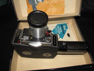 Vintage Montgomery Wards All Electric Movie Camera Model No.  67 - 750