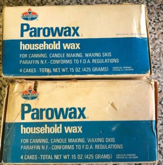 Vintage Parowax Blocks 15 Oz Each