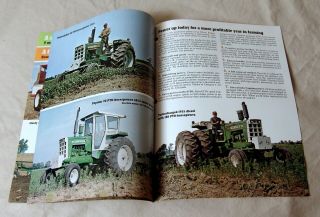 Vintage Oliver Corporation Tractor Advertising Brochure For 1972 3