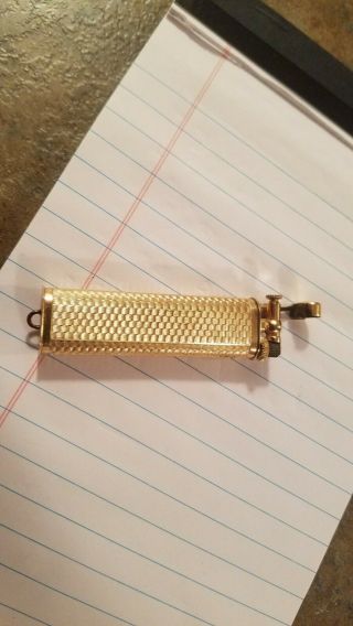 Very Rare Vintage Gold Plated Dunhill Sylph Liftarm Lighter