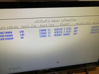 Amiga 2000 3000 4000 GVP HCII - 8 SCSI Card With 8mb 3