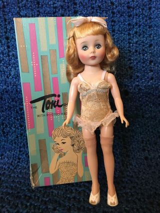 Vintage 10.  5” American Character Toni Doll.