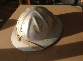 Vintage Aluminum Bf Mcdonald Co.  D7 Hard Hat – Safe - T - Hat -